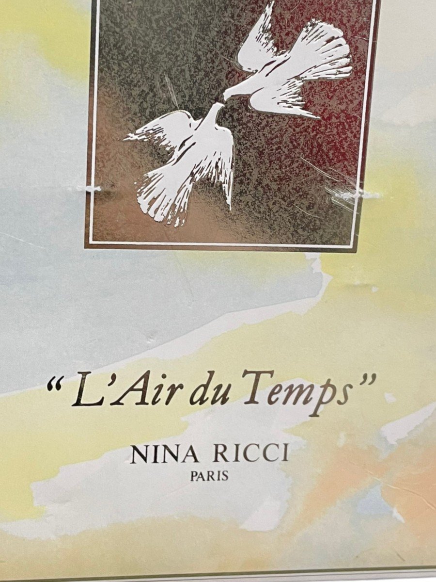 Pair Of Flasks l'Air Du Temps Nina Ricci In Their Box-photo-2