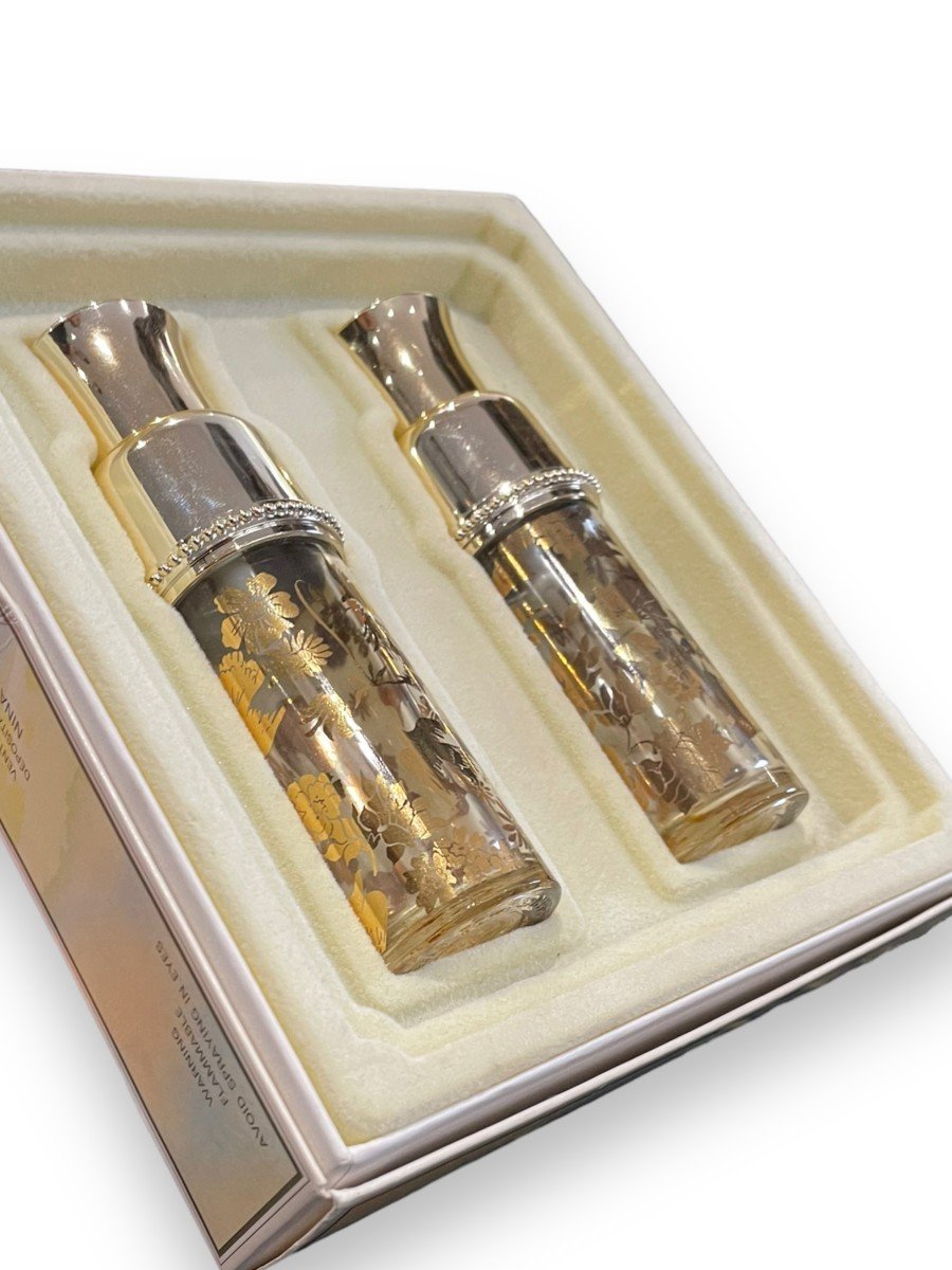 Pair Of Flasks l'Air Du Temps Nina Ricci In Their Box-photo-4