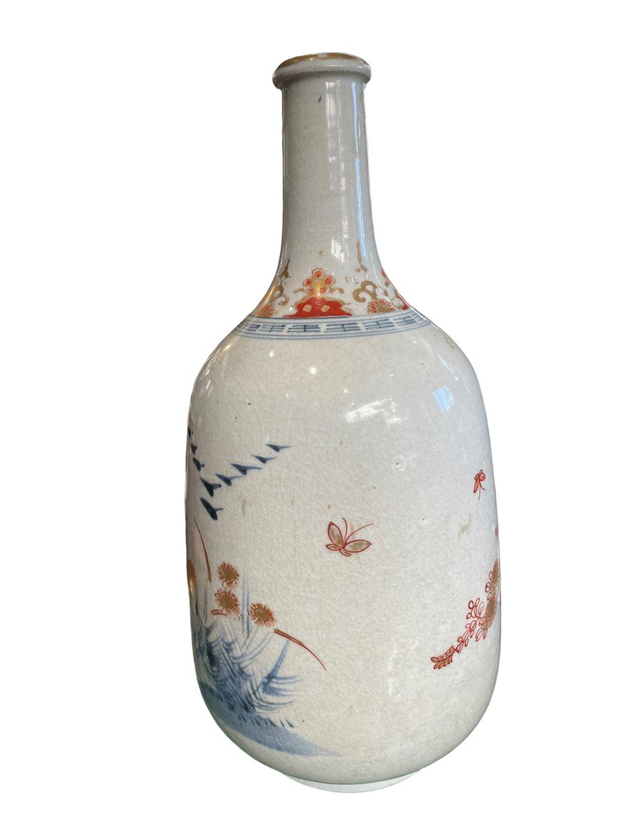 Sake Bottle Imari Meiji Period Japan XIXth-photo-3