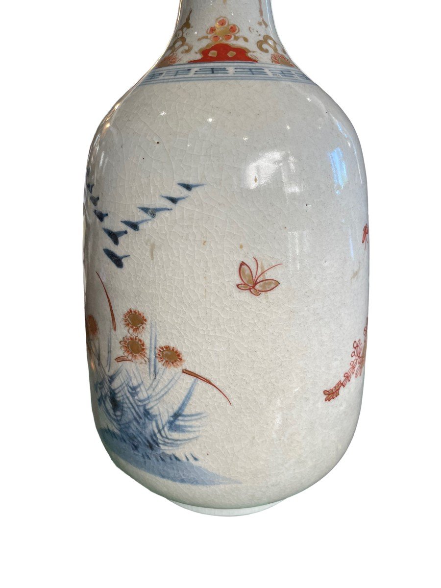 Sake Bottle Imari Meiji Period Japan XIXth-photo-6