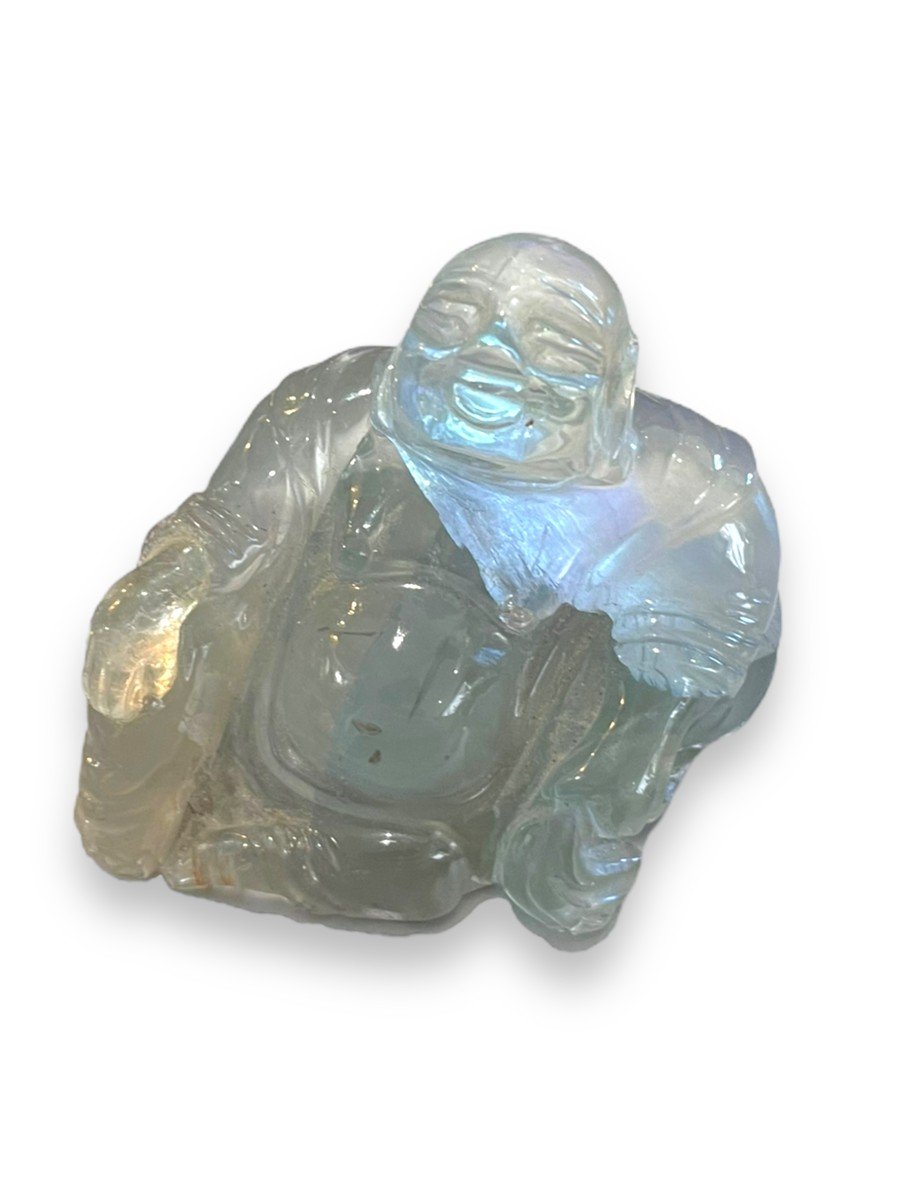 Bouddha En Fluorite Verte-photo-8