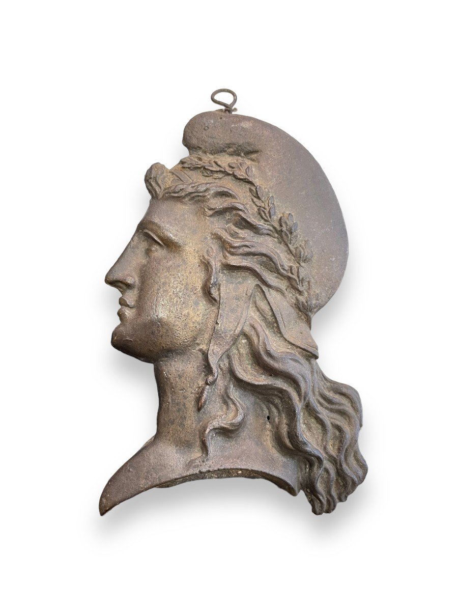 Important Profile Of Marianne, Early 19th Century In Bronze