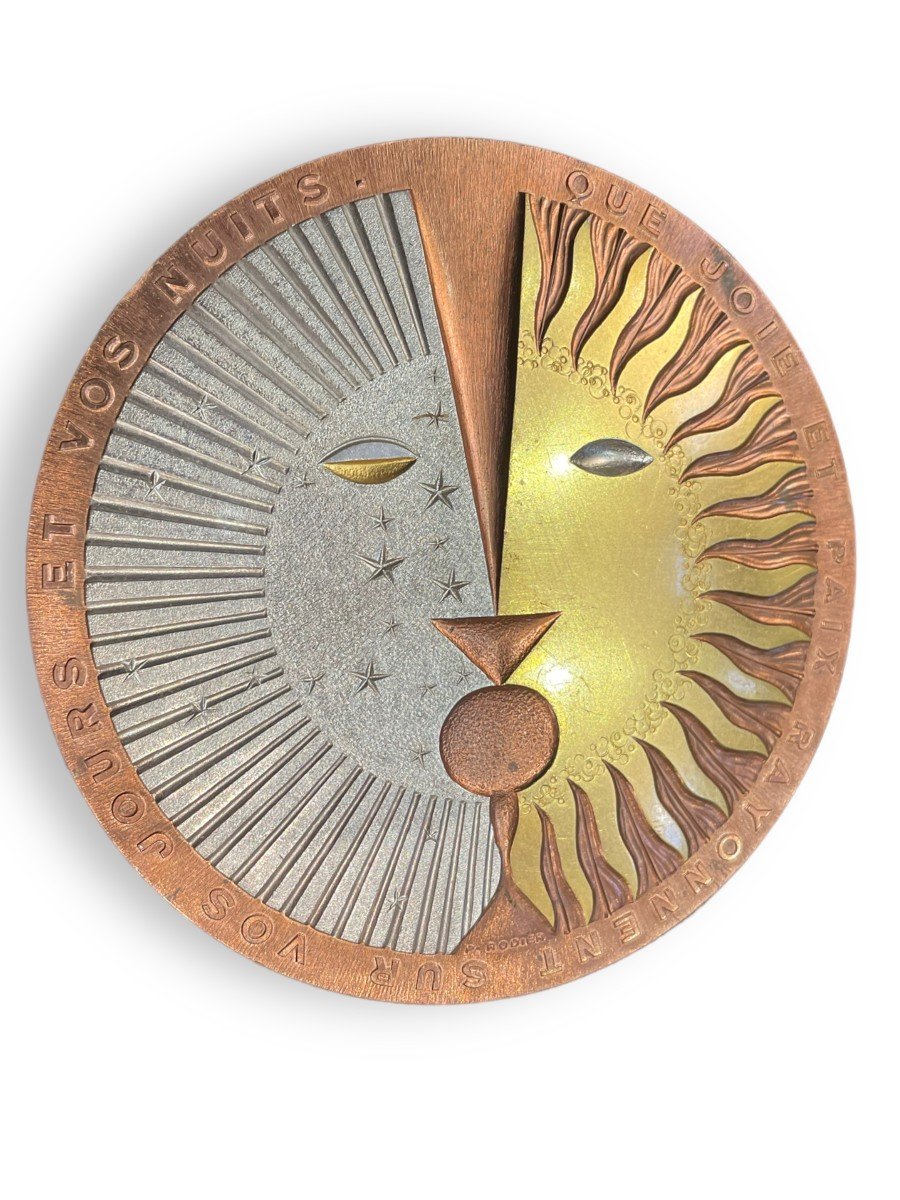 Sun And Moon Wishes Medal By Pierre Rodier-photo-3