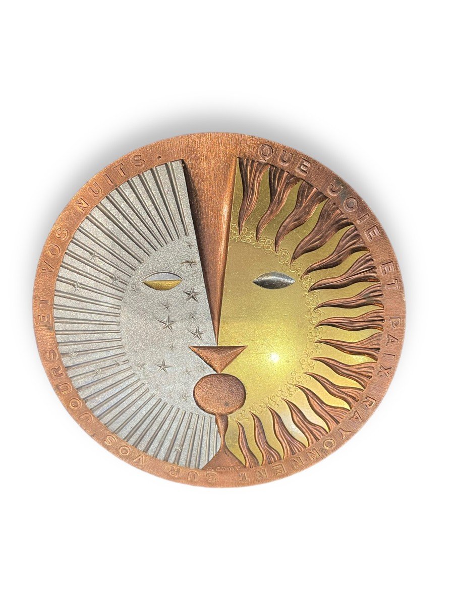 Sun And Moon Wishes Medal By Pierre Rodier-photo-4