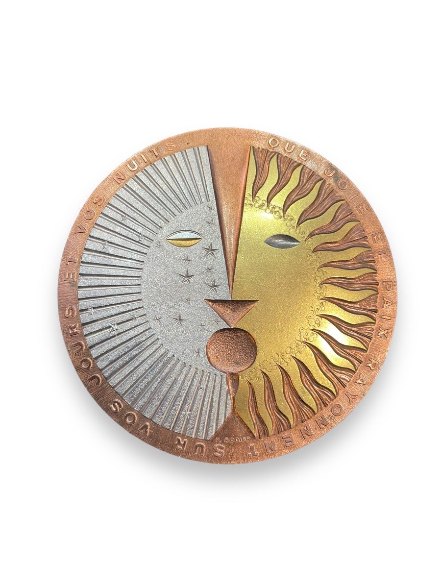 Sun And Moon Wishes Medal By Pierre Rodier-photo-4