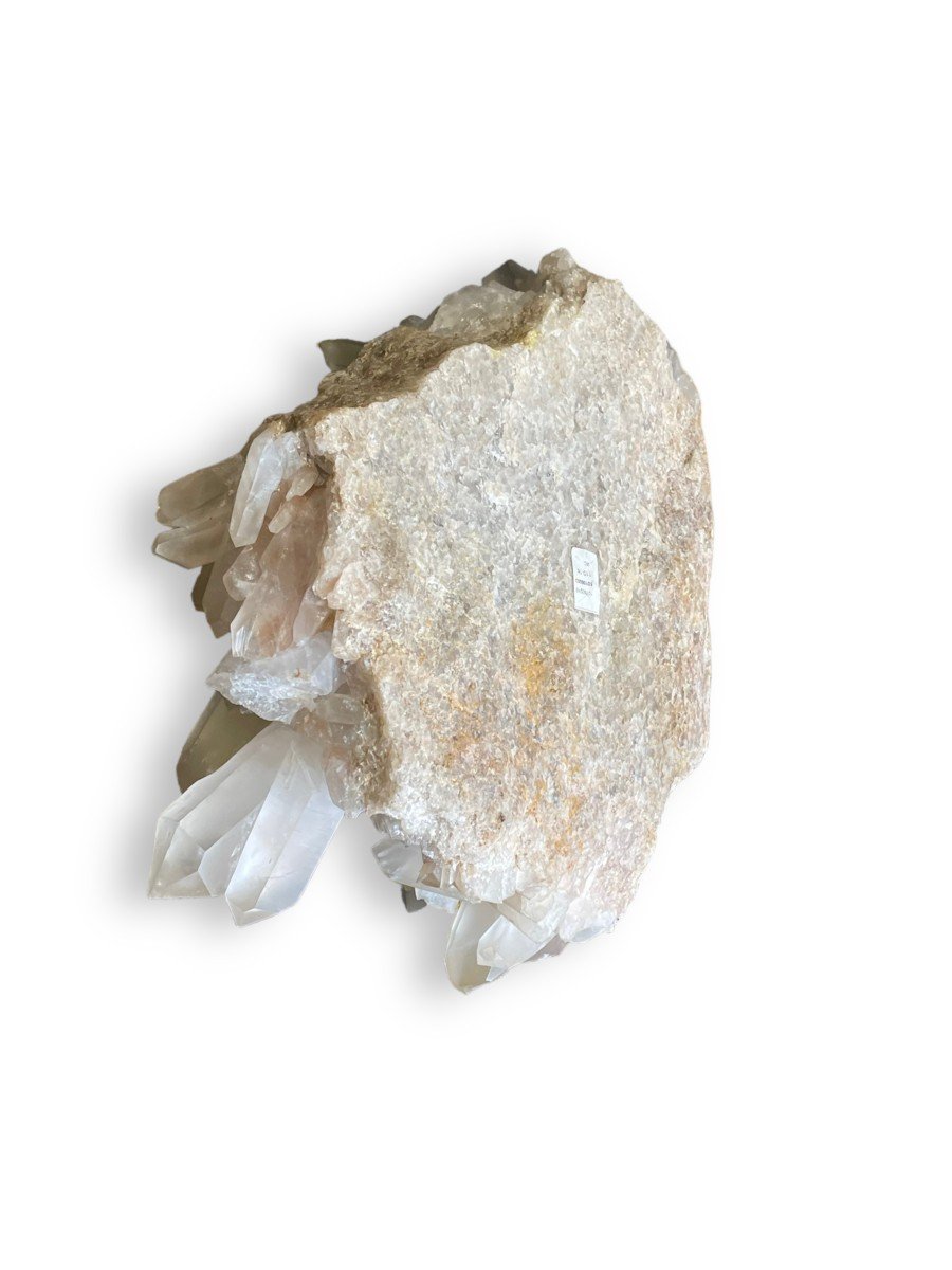 Huge White Quartz Crystals Geode-photo-4