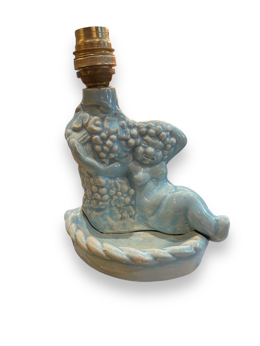 Ceramic Lamp Rene Buthaud Style-photo-6