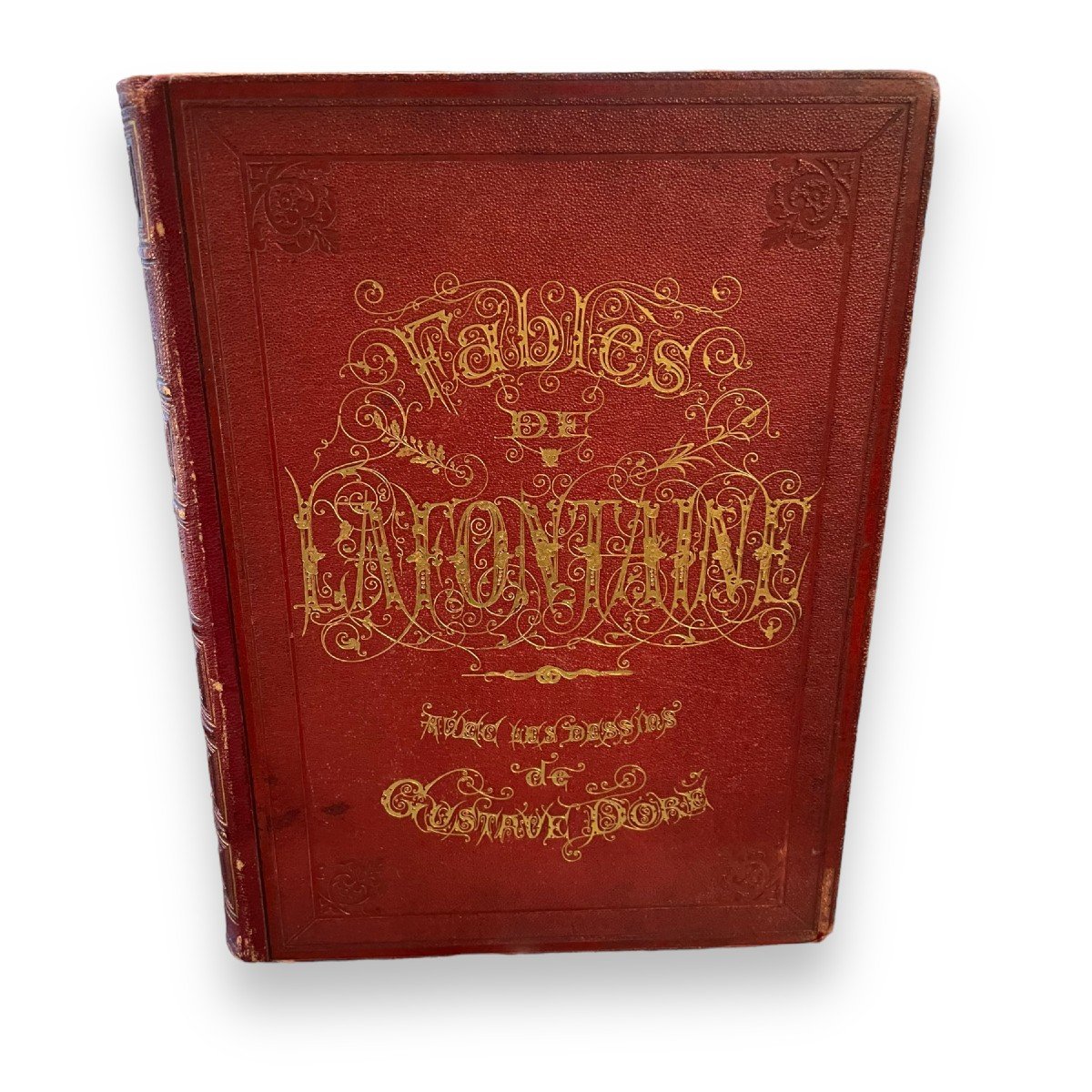 Les Fables De Lafontaine Illustrées Par Gustave Doré In-folio Daté 1868