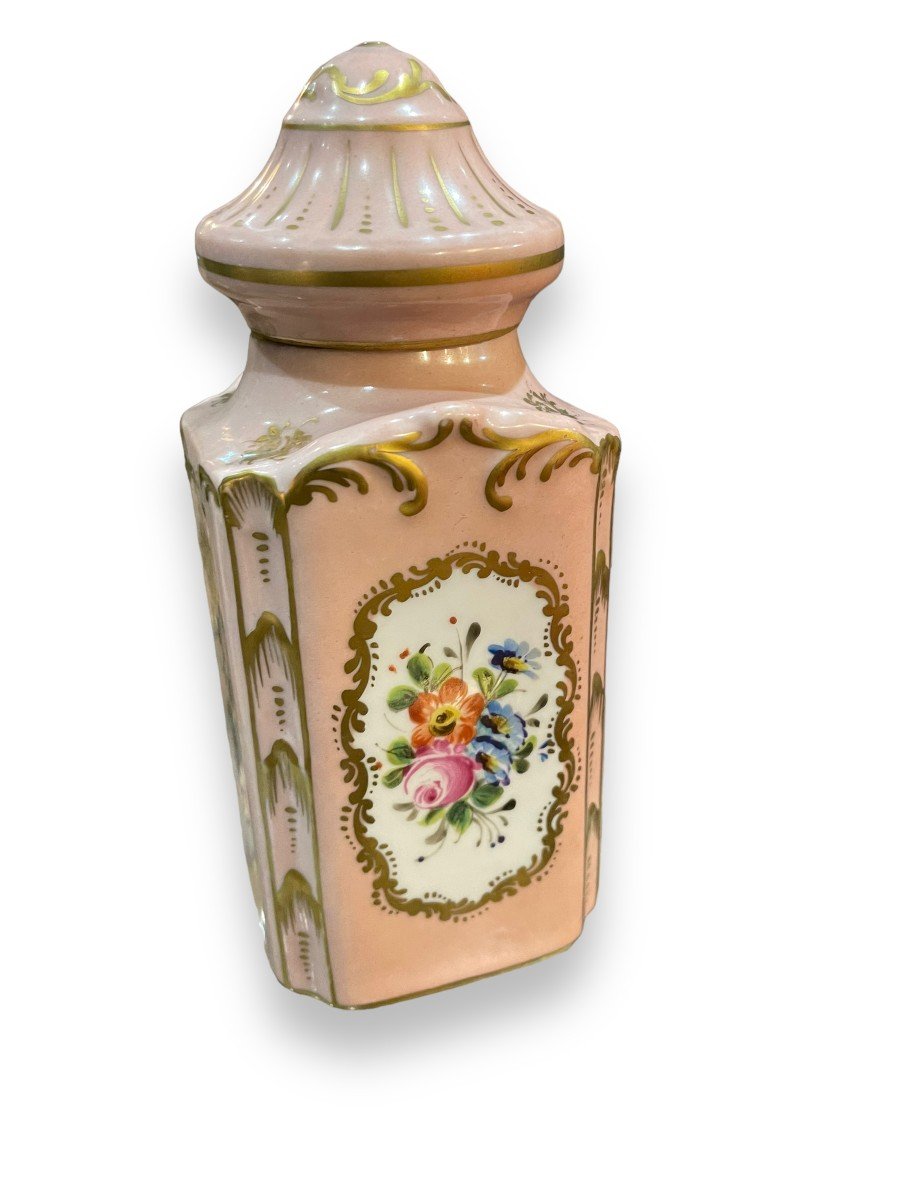 Porcelain Bottle From Paris 19th Napoleon III Period-photo-1