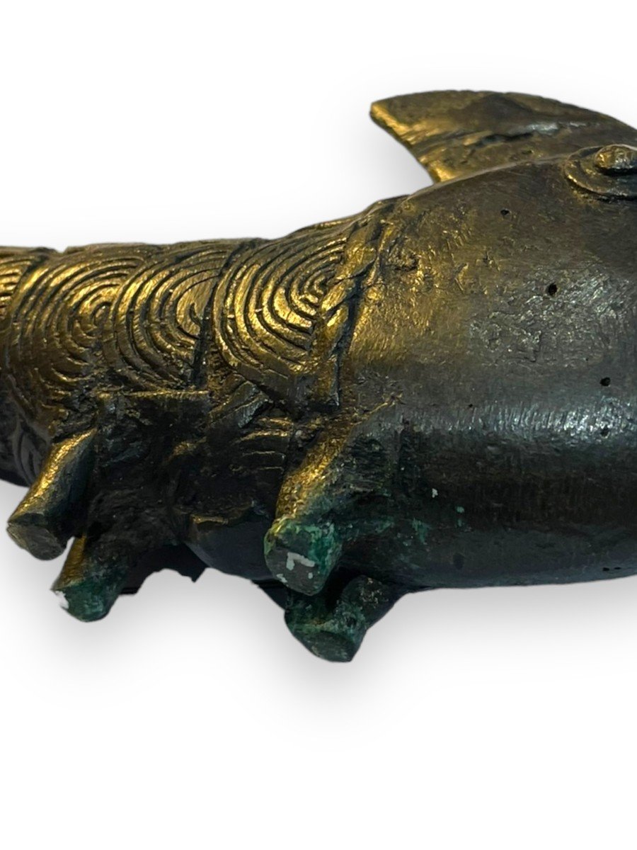 African Fish In Bronze-photo-8