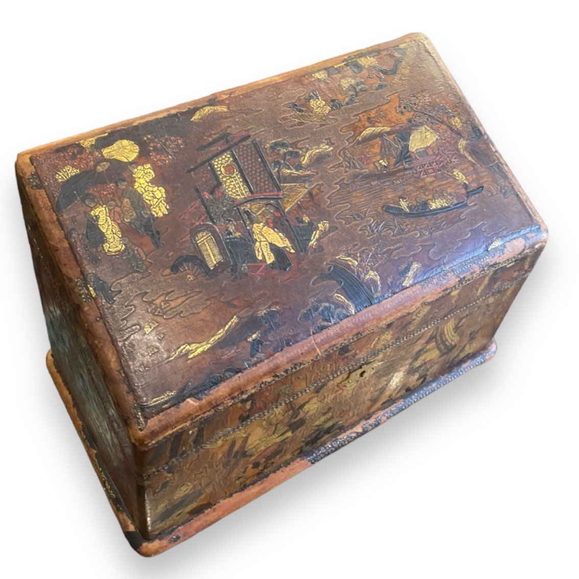 Proantic: Letter Holder Indochinese Box 19th Century