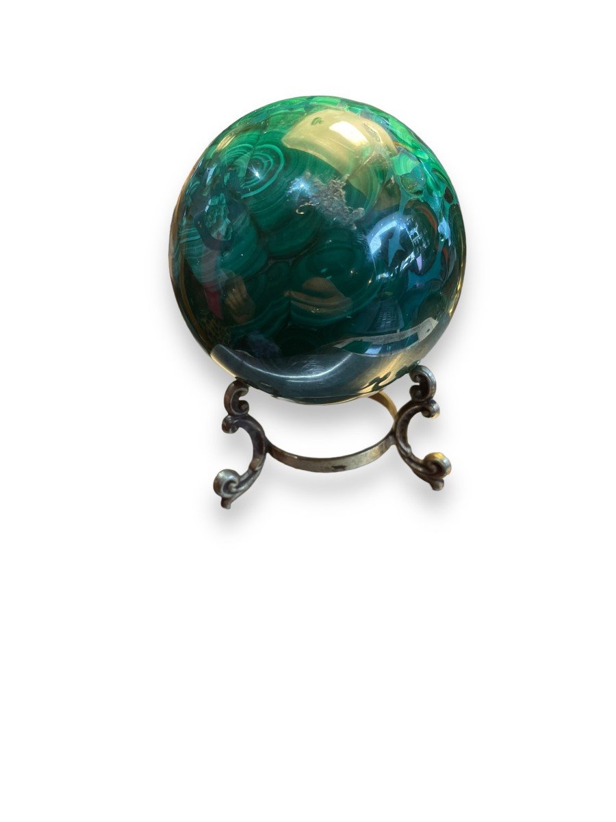 Malachite Sphere Ball-photo-4