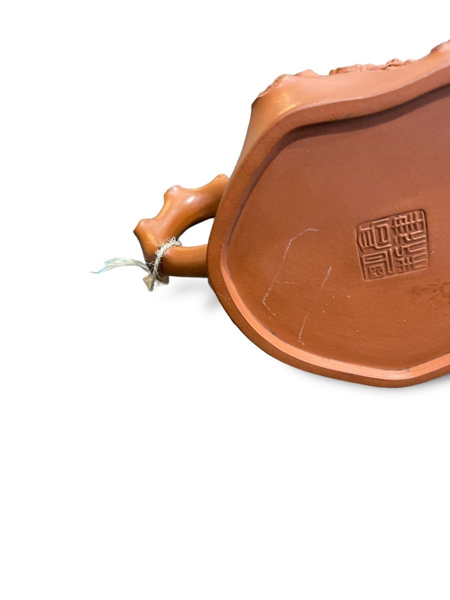 China Yixing Red Clay Teapot-photo-7