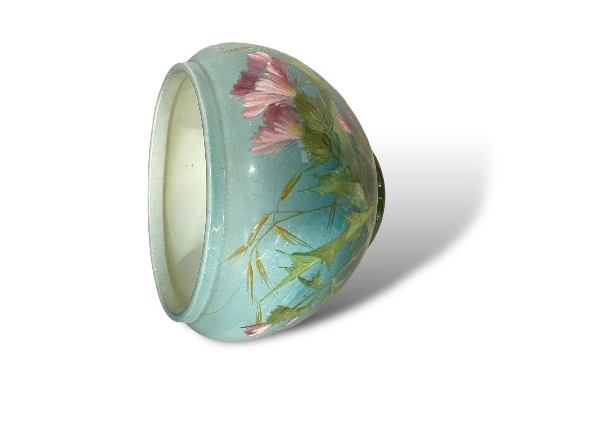 Cache Pot Motif Floral Par Delphin Massier-photo-2