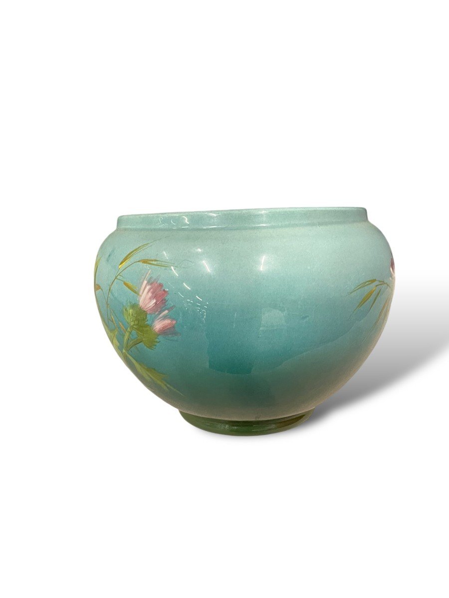 Cache Pot Motif Floral Par Delphin Massier-photo-1