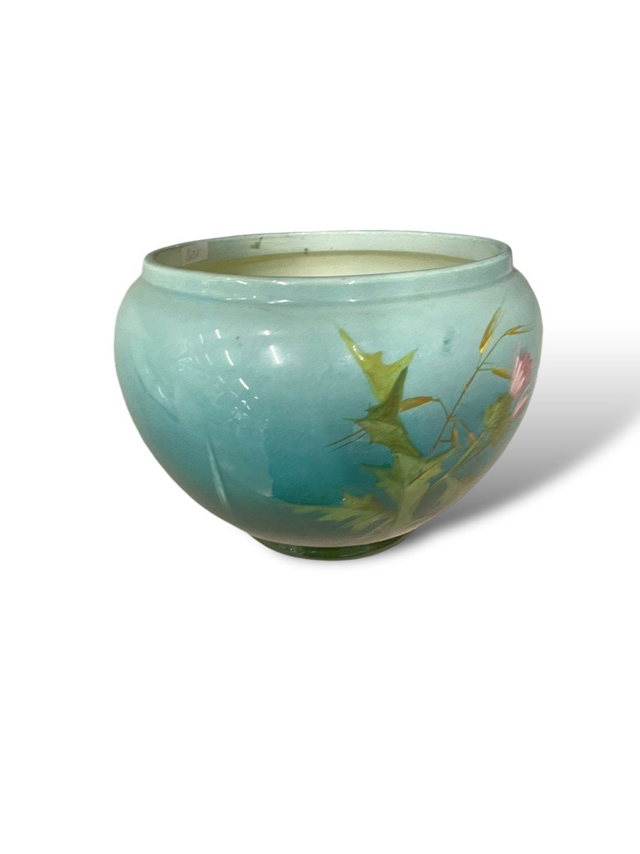 Cache Pot Motif Floral Par Delphin Massier-photo-2