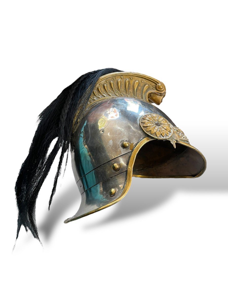 Dragoon Officer's Helmet Model 1872 1874-photo-3