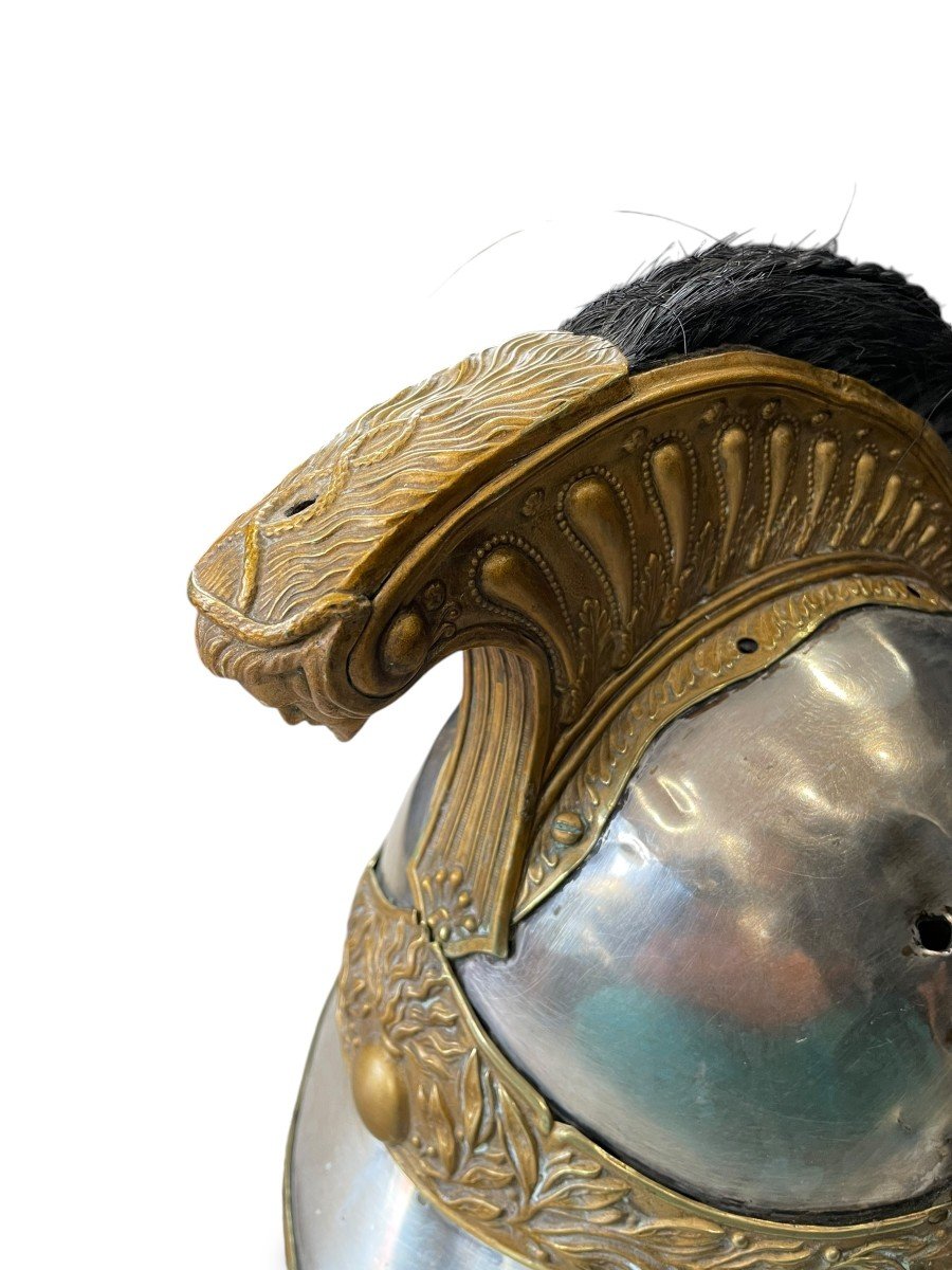 Dragoon Officer's Helmet Model 1872 1874-photo-6