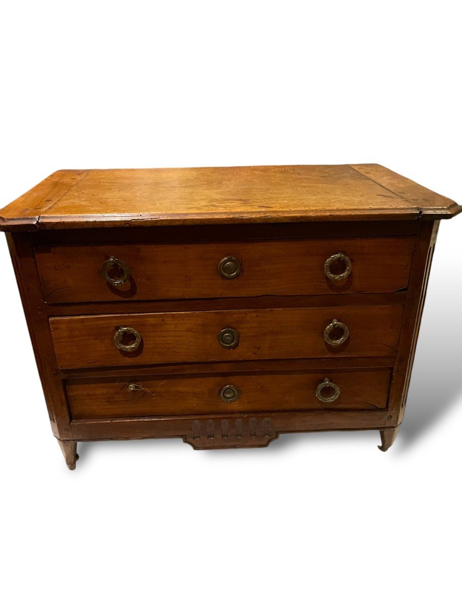 Neoclassical Style Master Chest Of Drawers-photo-3