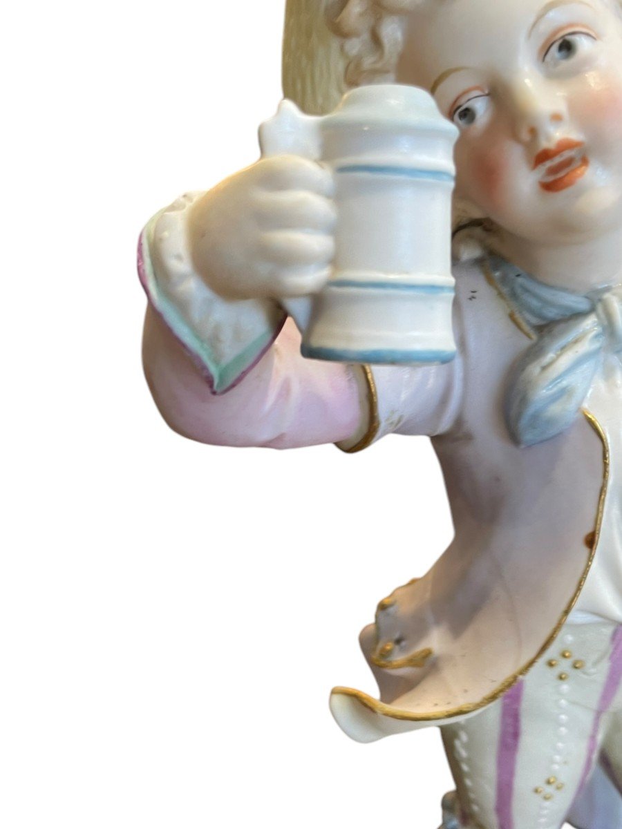 Polychrome Biscuit Planter The Beer Peddler-photo-2