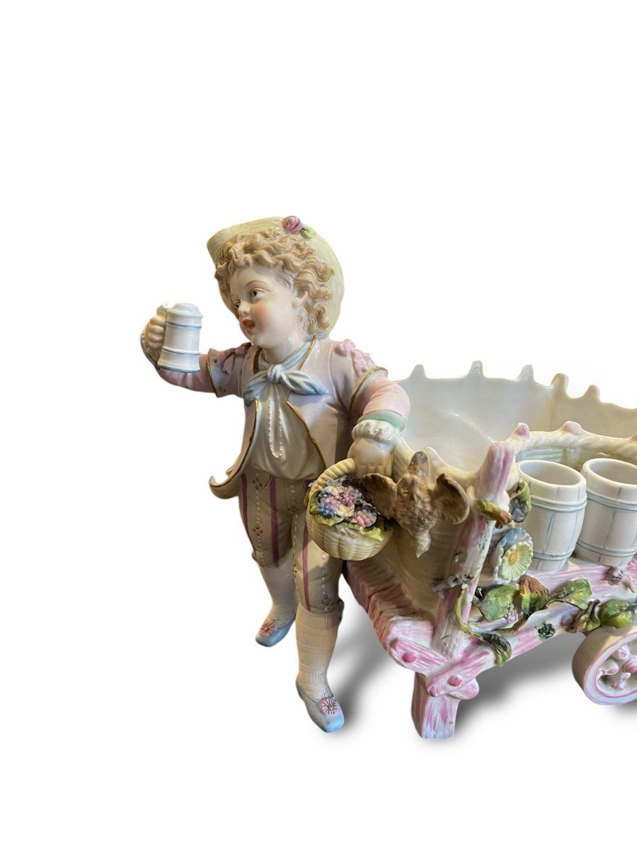 Polychrome Biscuit Planter The Beer Peddler-photo-4