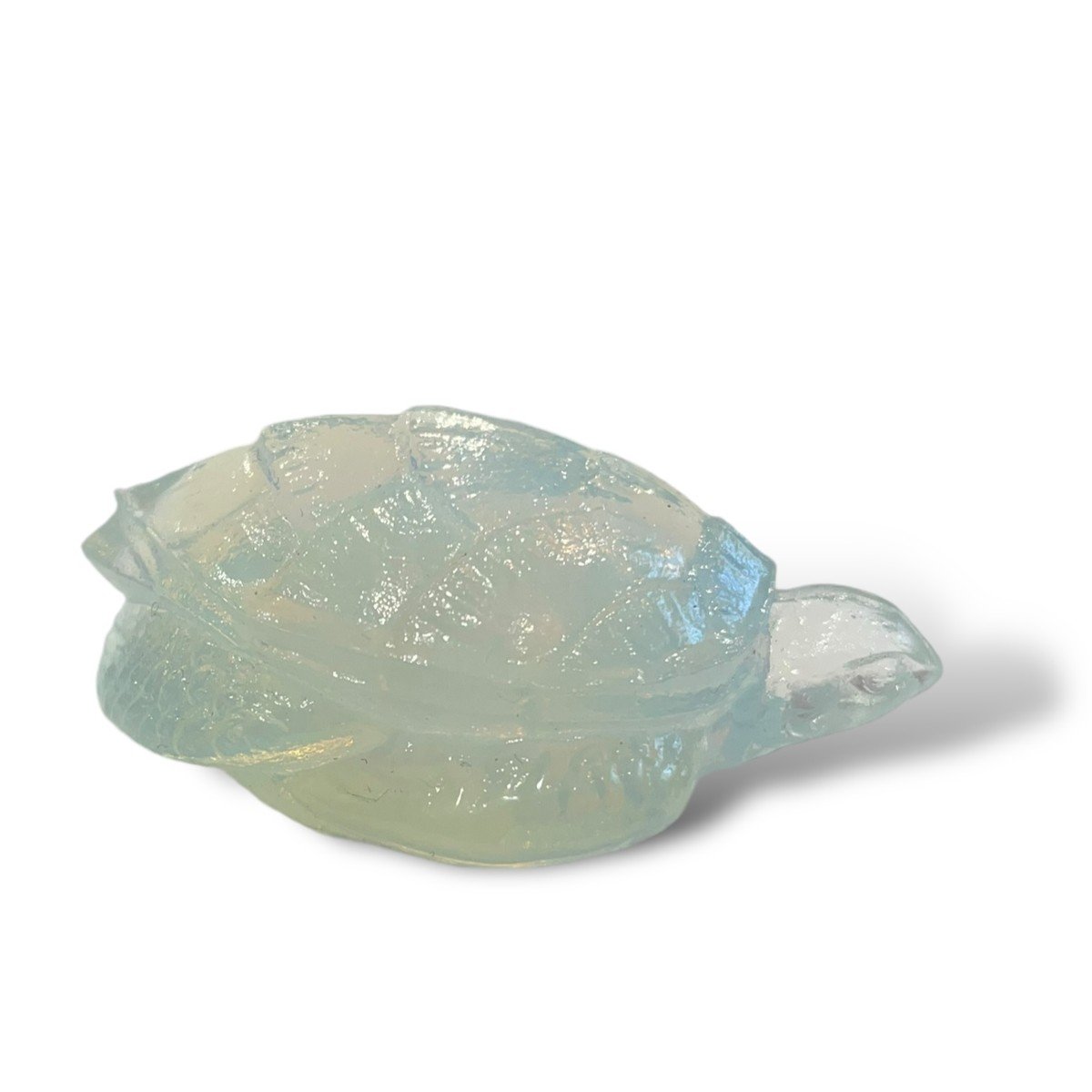 Tortue En Verre Opalescent Dans Le Goût De Sabino