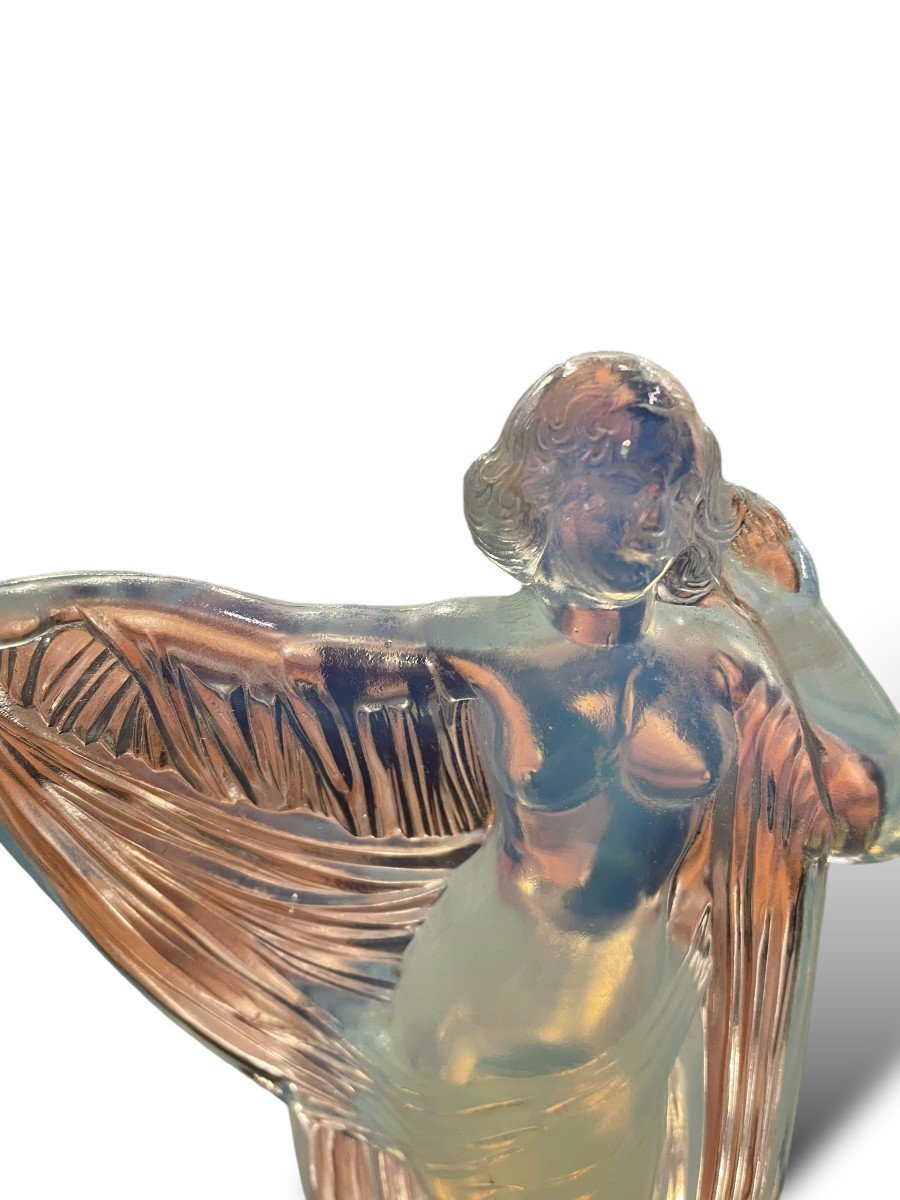 Sabino Venus With Veil In Opalescent Glass Art Deco 1930-photo-2