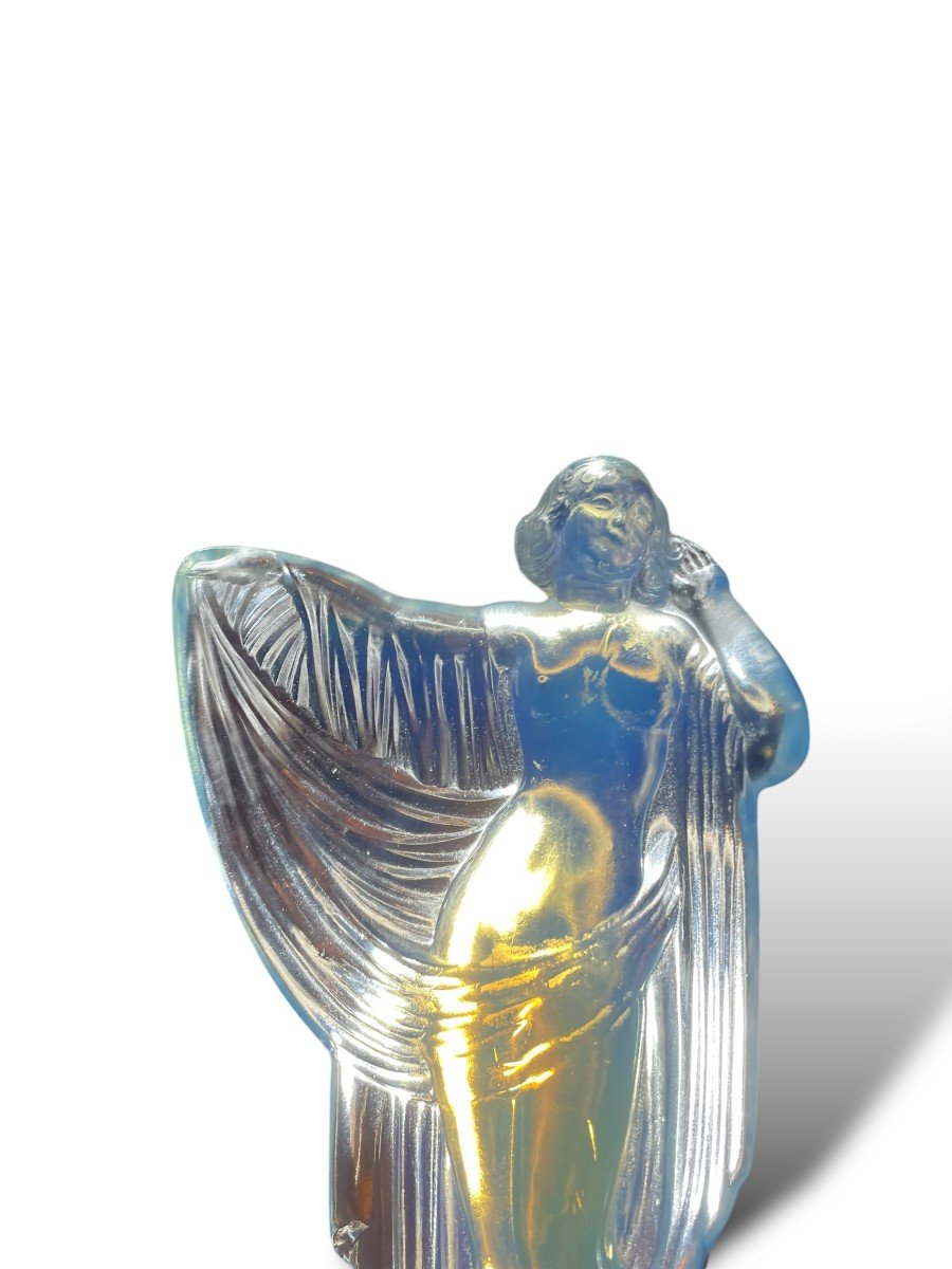 Sabino Venus With Veil In Opalescent Glass Art Deco 1930-photo-2