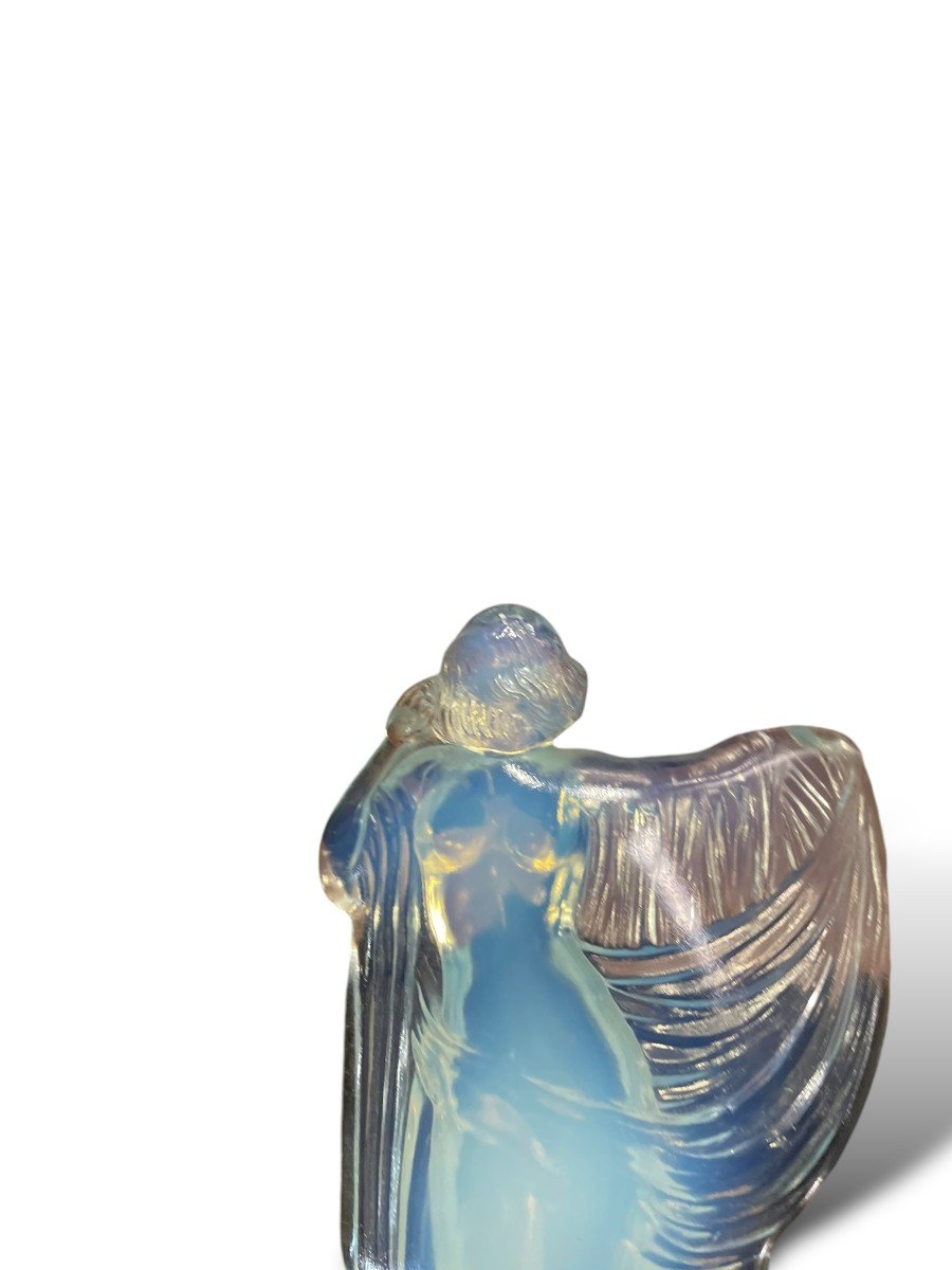 Sabino Venus With Veil In Opalescent Glass Art Deco 1930-photo-6