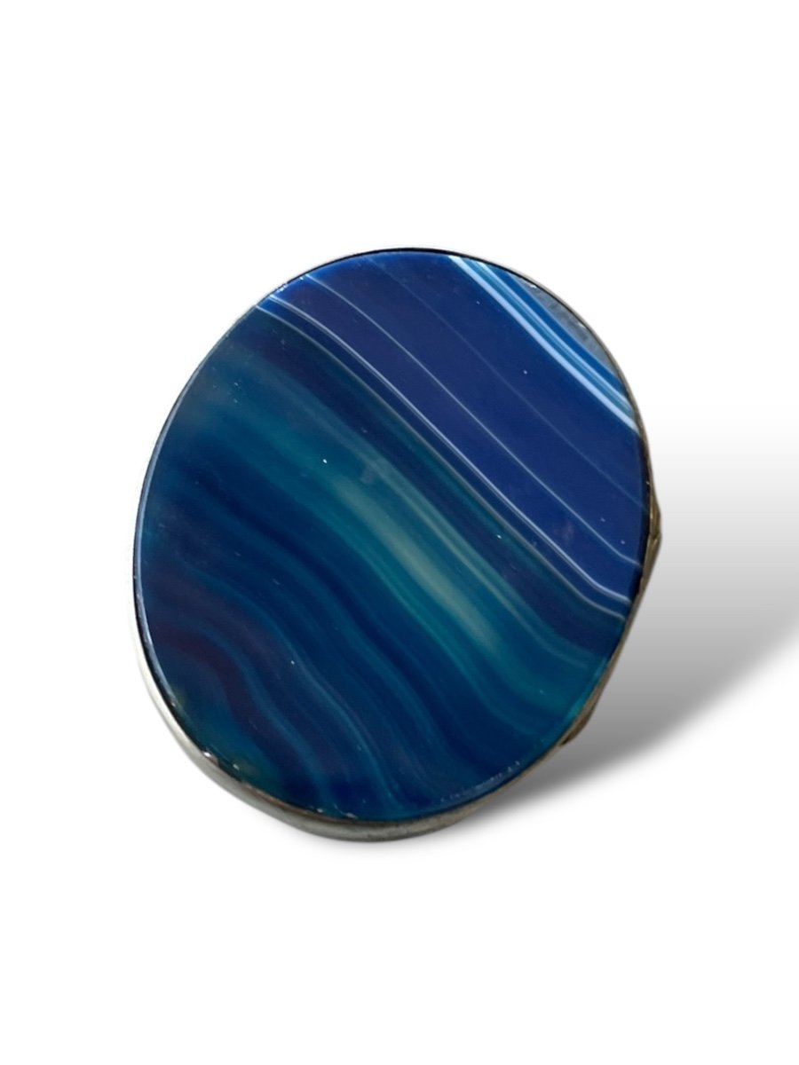 Blue Agate Pill Box-photo-2