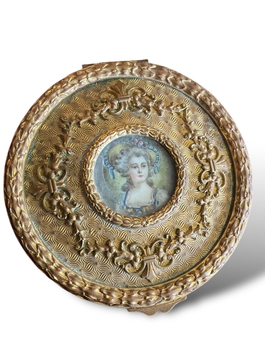 Boite XIXeme Miniature Marie-antoinette-photo-4