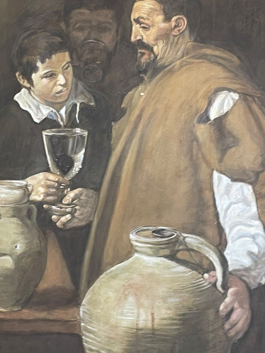 The Water Carriers Of Seville Oil Painting After Velazquez-photo-6