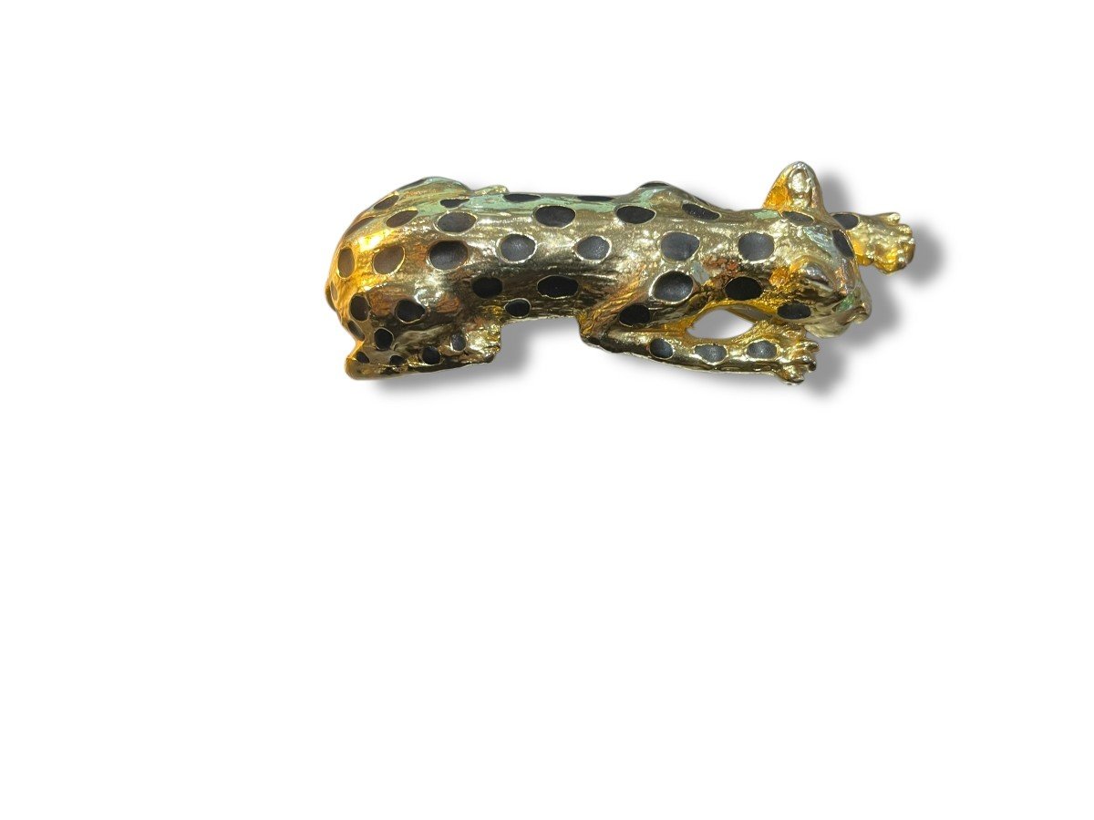 Panther Brooch In The Style Of Fred-photo-3