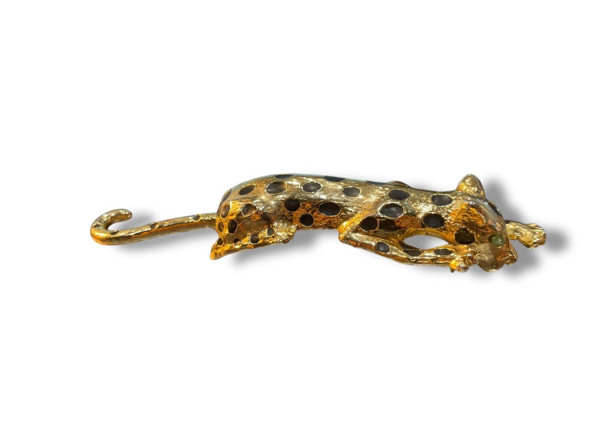 Panther Brooch In The Style Of Fred-photo-6