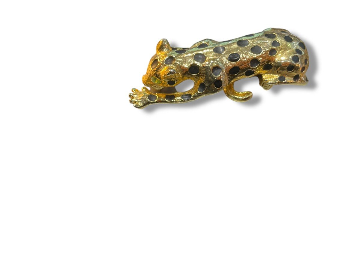 Panther Brooch In The Style Of Fred-photo-8