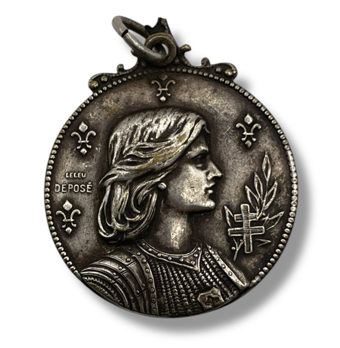 Joan Of Arc Medal Model By Leleu