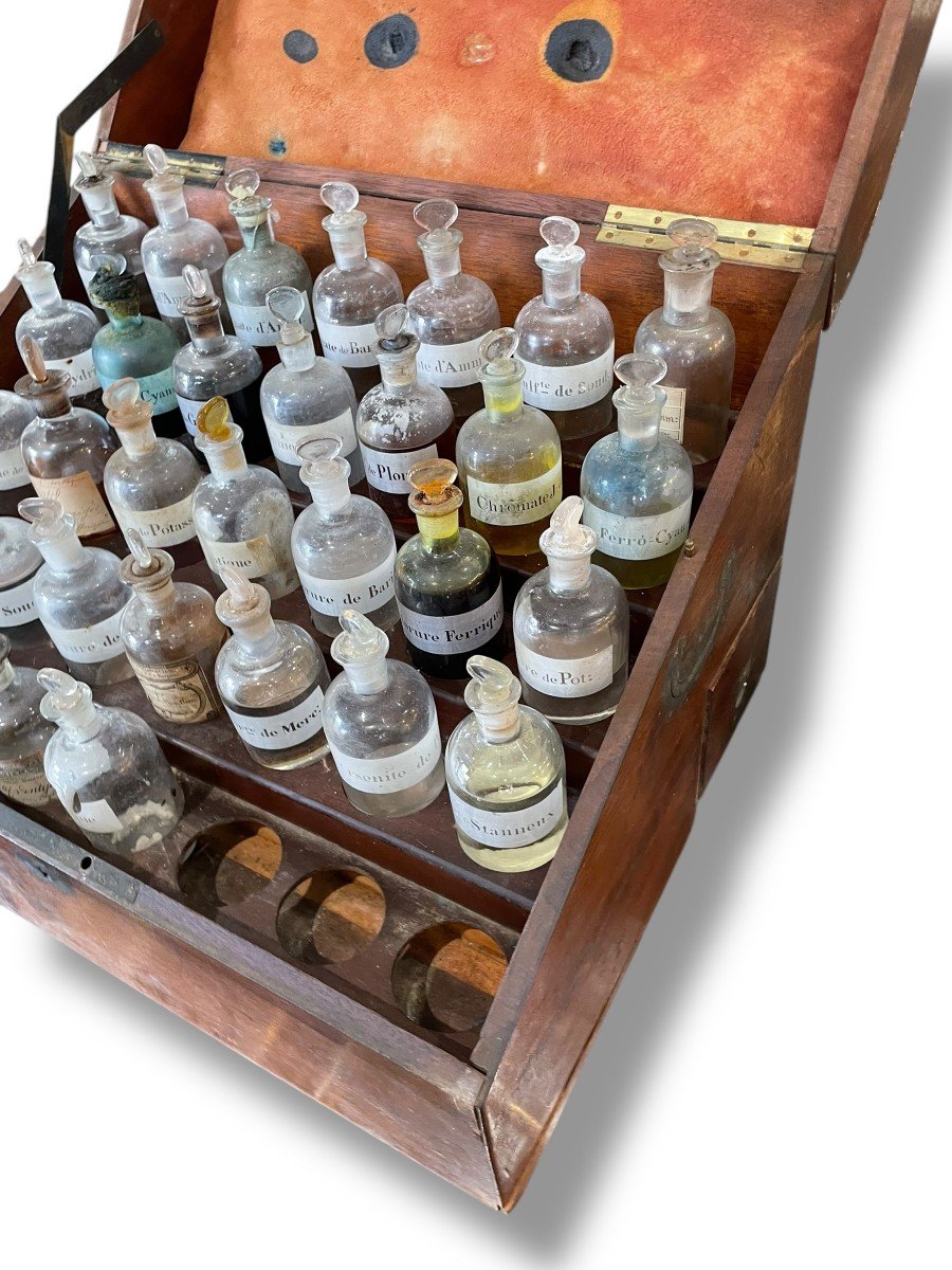 Apothecary Chest Box Cabinet -photo-3