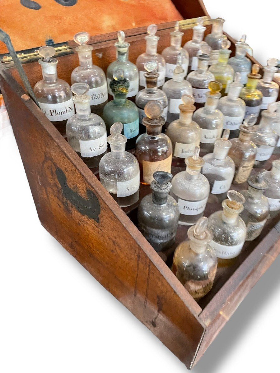 Apothecary Chest Box Cabinet -photo-8