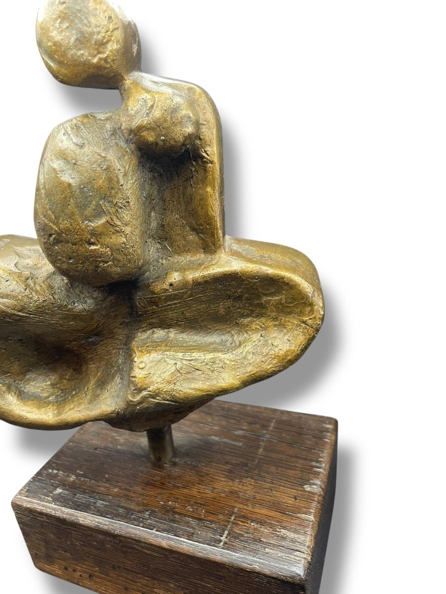 Femme épreuve En Bronze Moderniste-photo-7