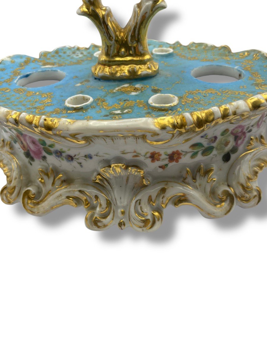 Jacob Petit Style Paris Porcelain Inkwell-photo-2