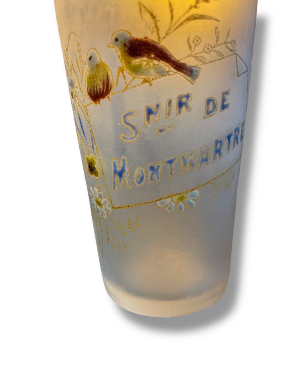 Verre émaillé Souvenir De Montmartre-photo-7