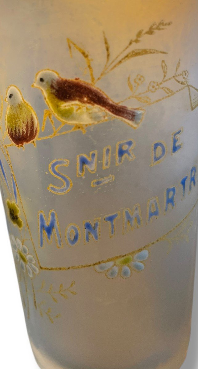 Verre émaillé Souvenir De Montmartre-photo-8