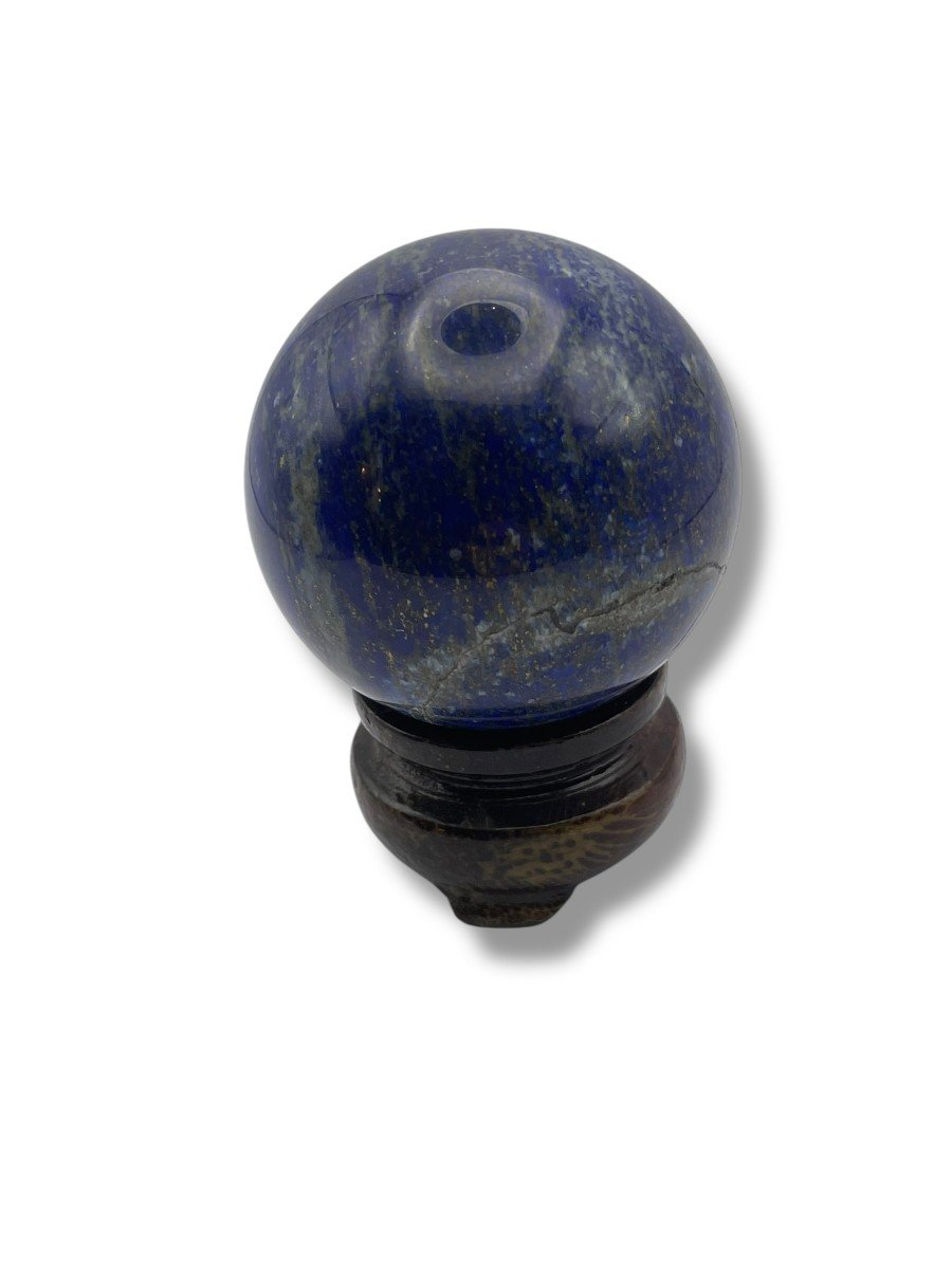 Boule Sphère En Lapis Lazuli-photo-3