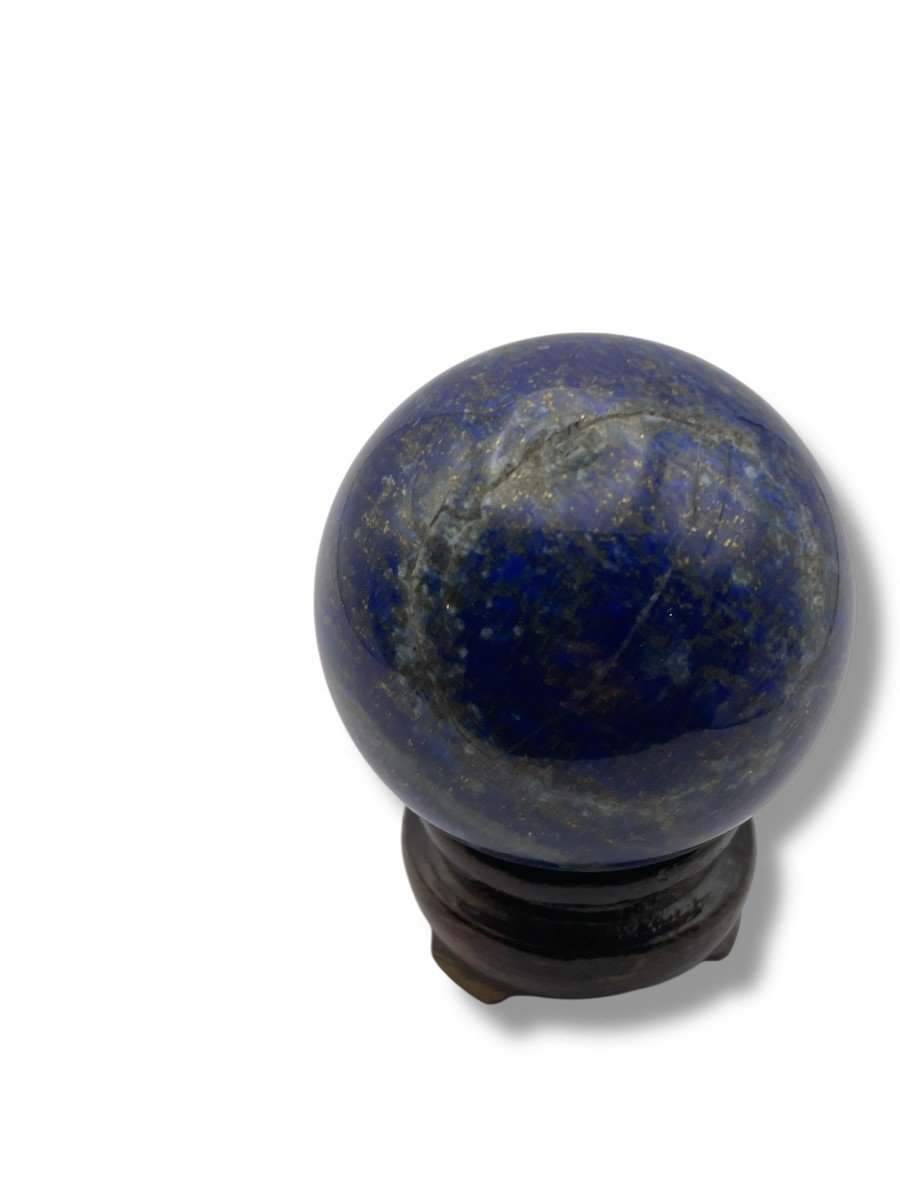 Lapis Lazuli Sphere Ball-photo-1