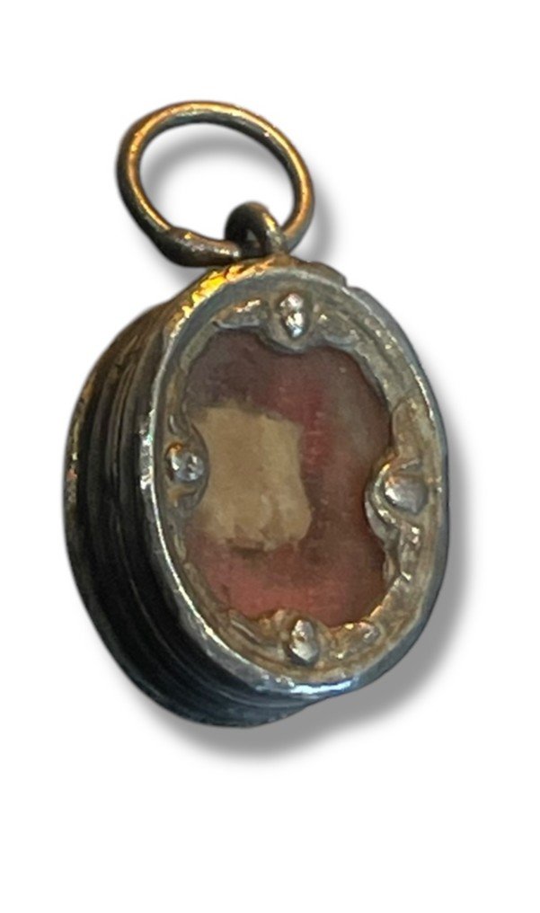 Pendentif Reliquaire En Argent-photo-4