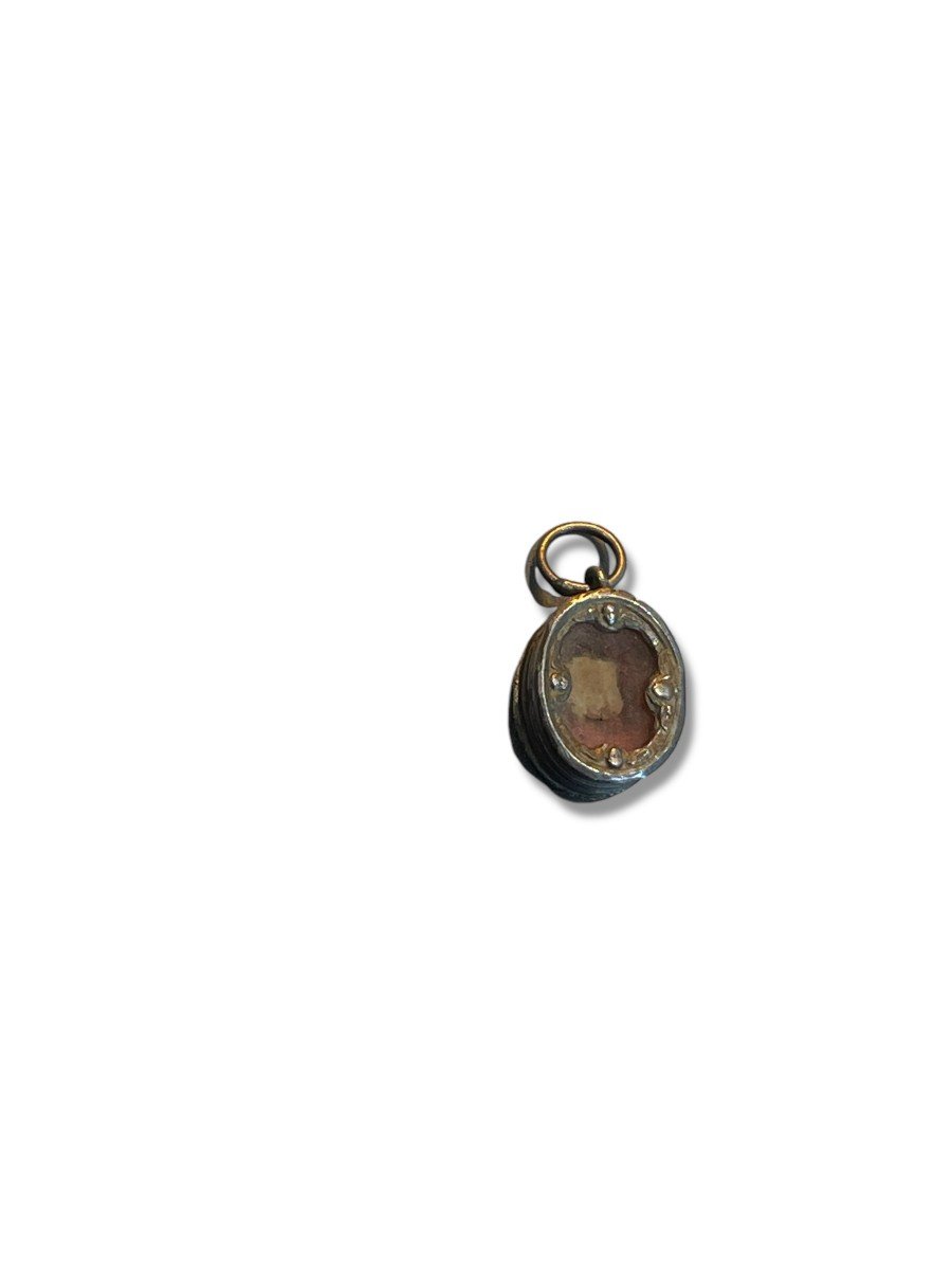 Silver Reliquary Pendant-photo-2