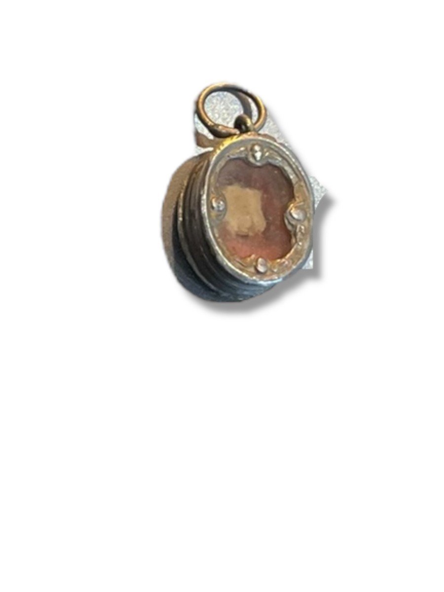 Pendentif Reliquaire En Argent-photo-4