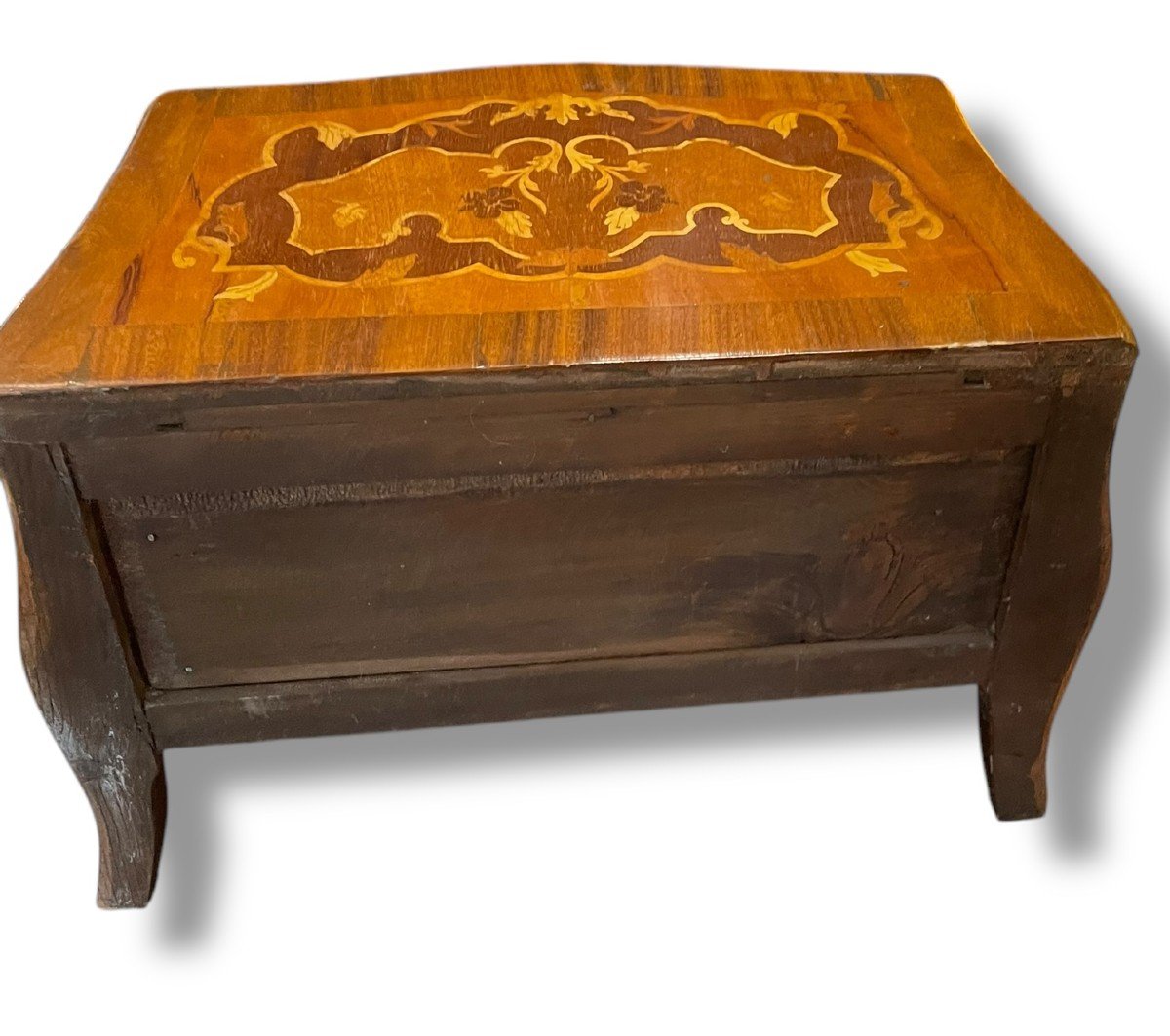 French Commode De Maitrise Marquetry Louis XV Style-photo-6