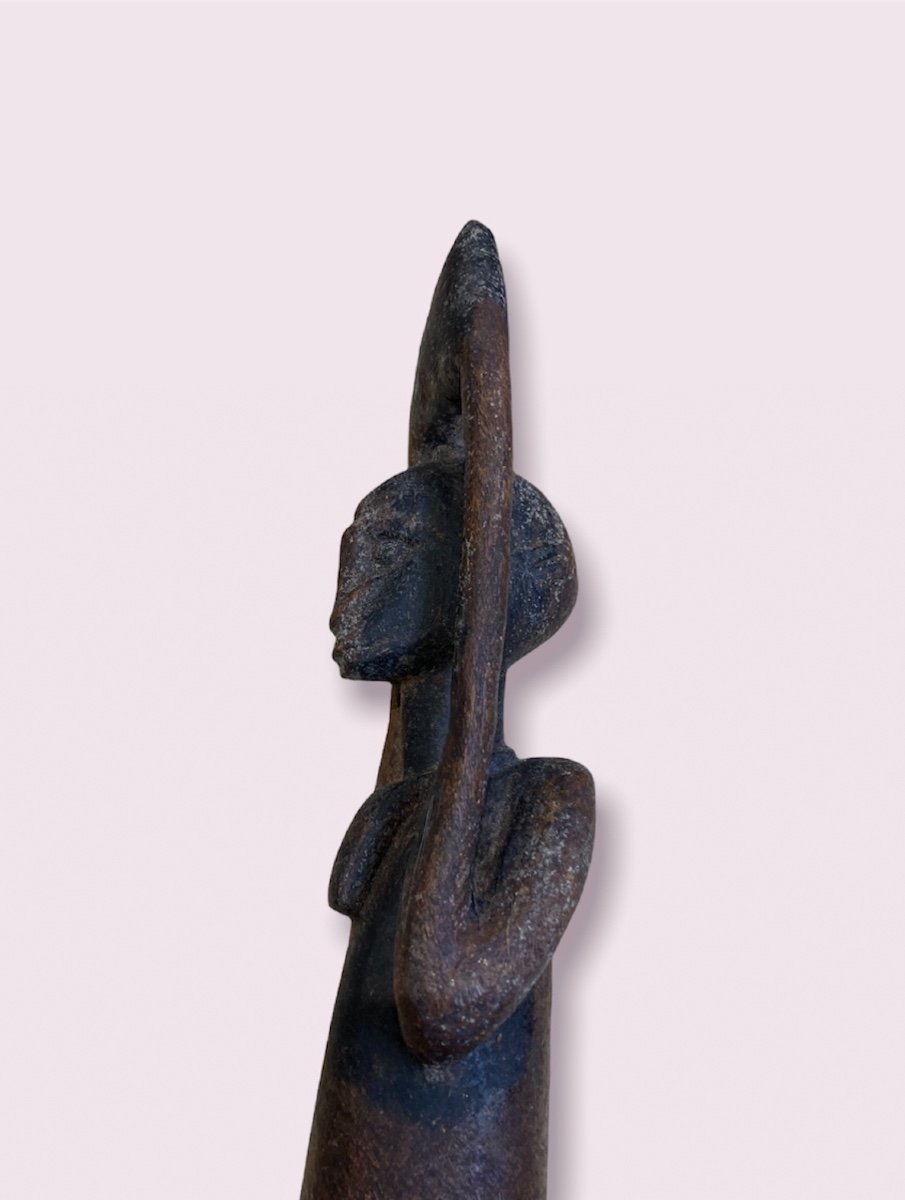 Figure d'Ancêtre En Bois Dogon - Mali XXeme-photo-2