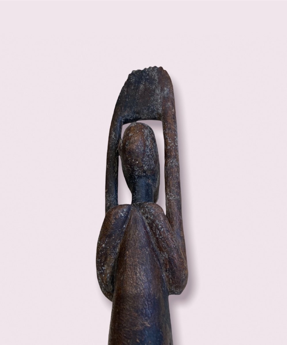 Figure d'Ancêtre En Bois Dogon - Mali XXeme-photo-4